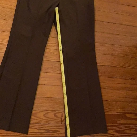 Ann Taylor The High Rise Madison Brown Pants NEW - Picture 13 of 16